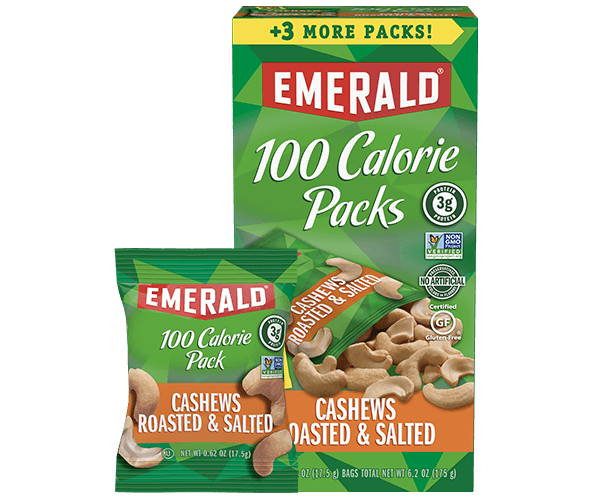 Roasted & Salted Cashews Emerald Nuts