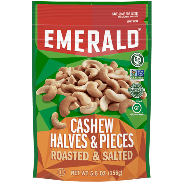 Roasted & Salted Cashews Emerald Nuts