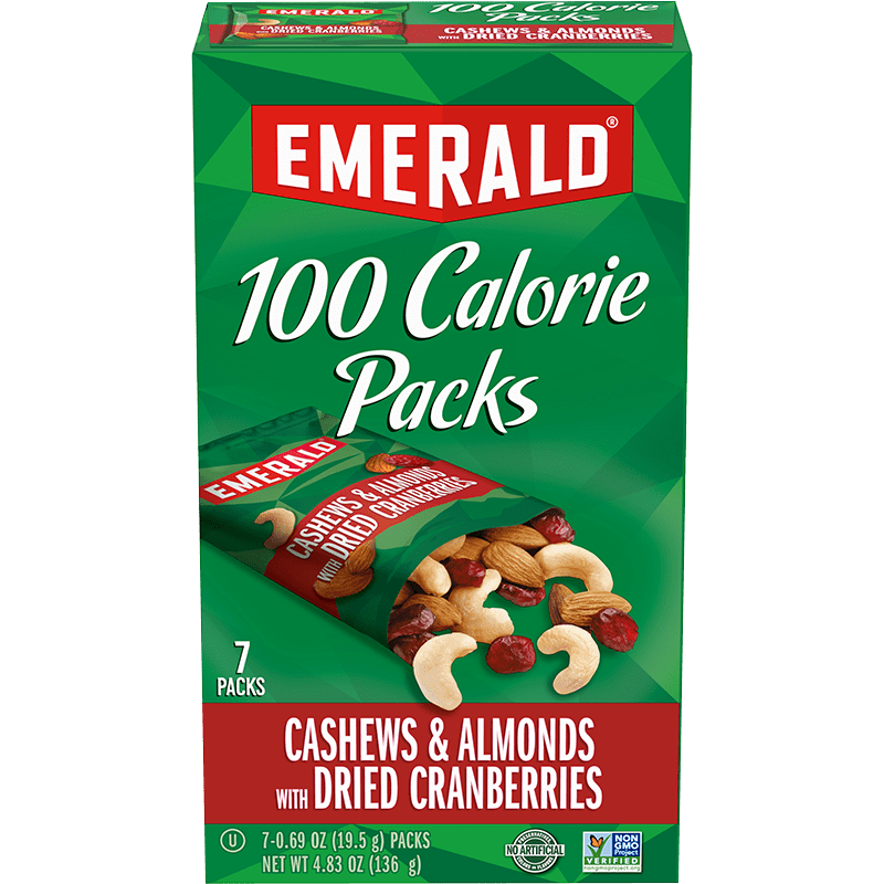 Cashews & Almonds with Dried Cranberries Emerald Nuts
